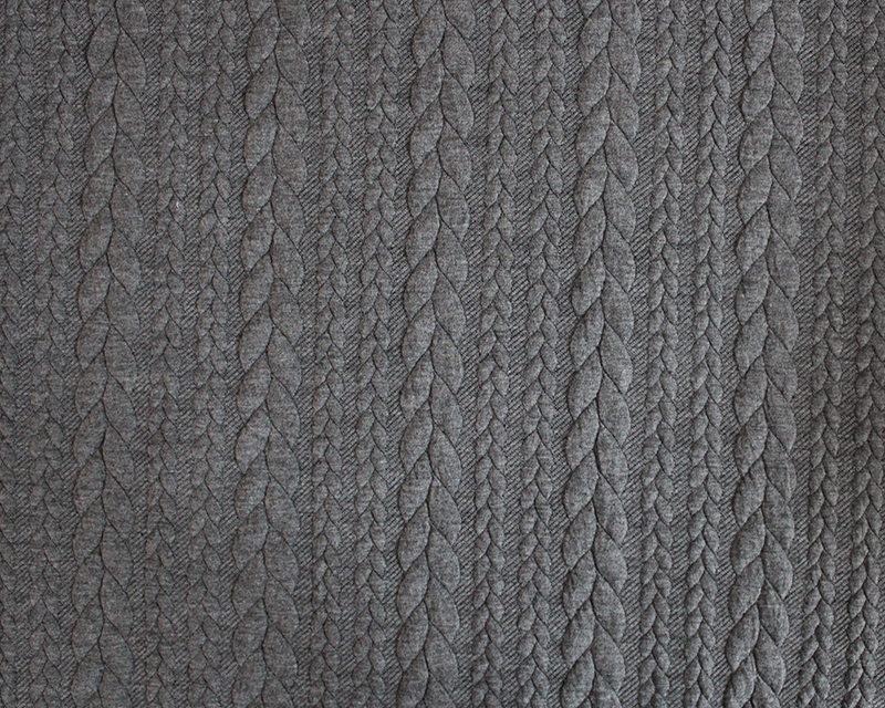Cable Knit Grey