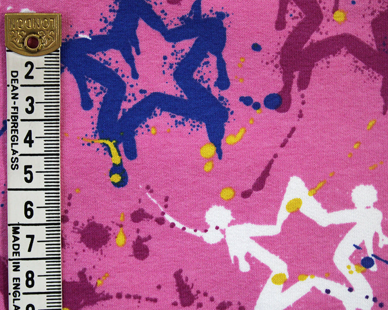 Star Splatter French Terry