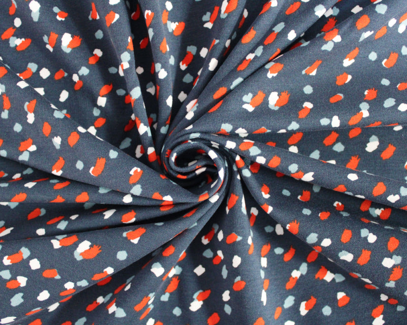 Organic "spots" french terry