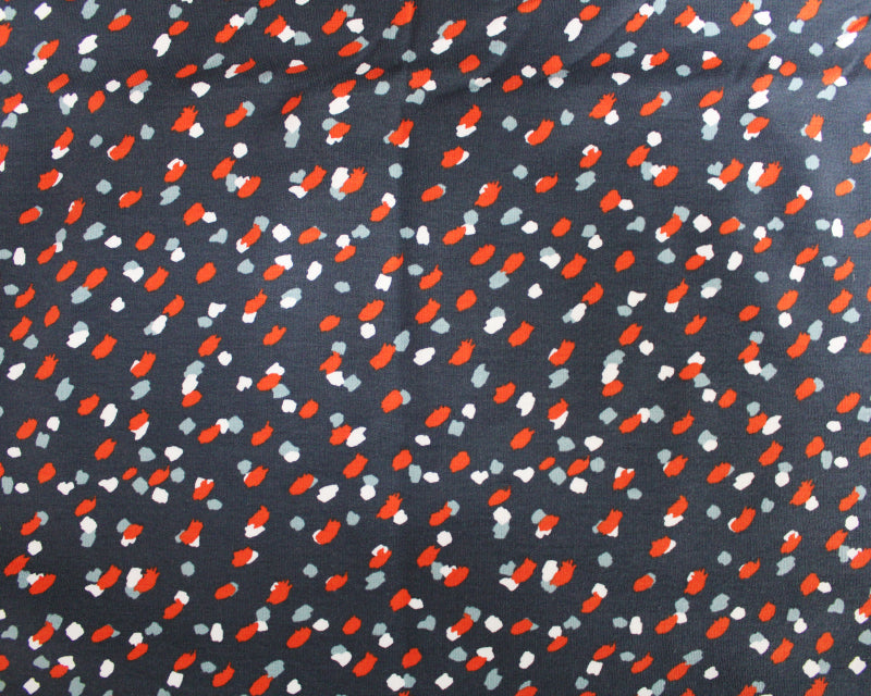 Organic "spots" french terry
