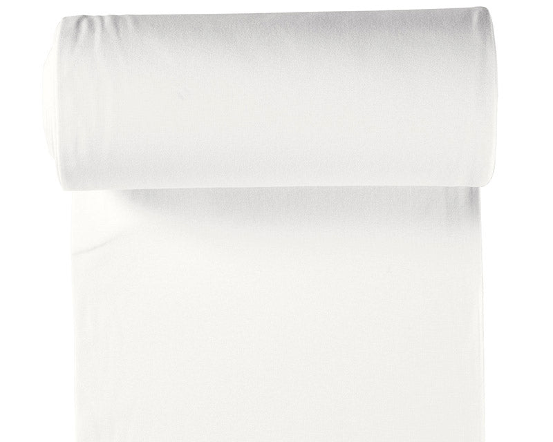 White Ribbing/cuff