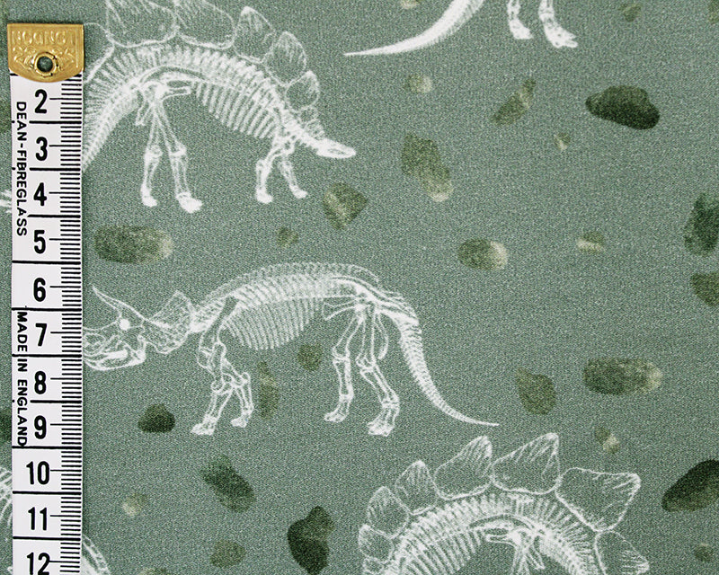 Watercolour Dinosaur French Terry