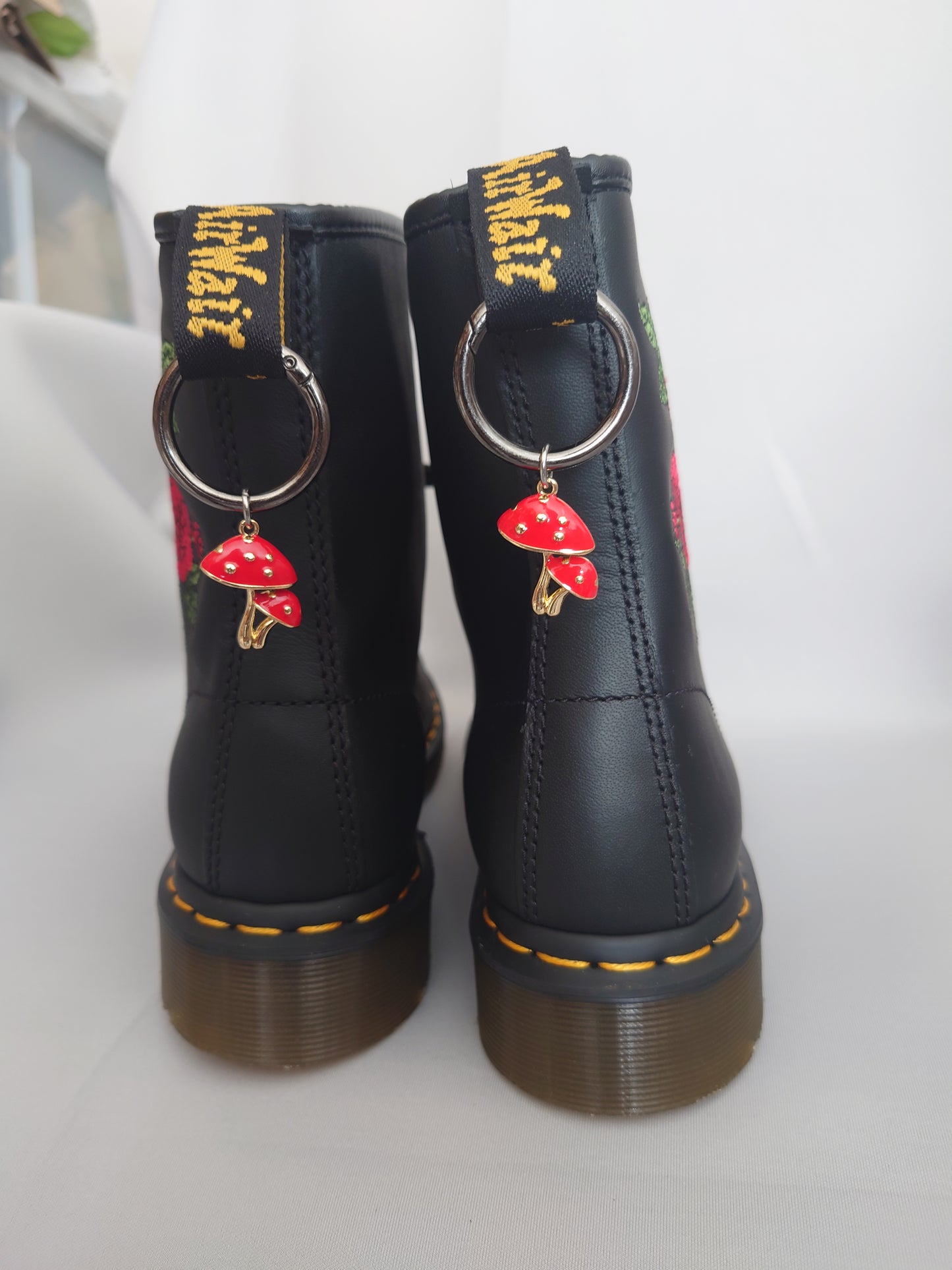 Red Mushroom Boot Charms