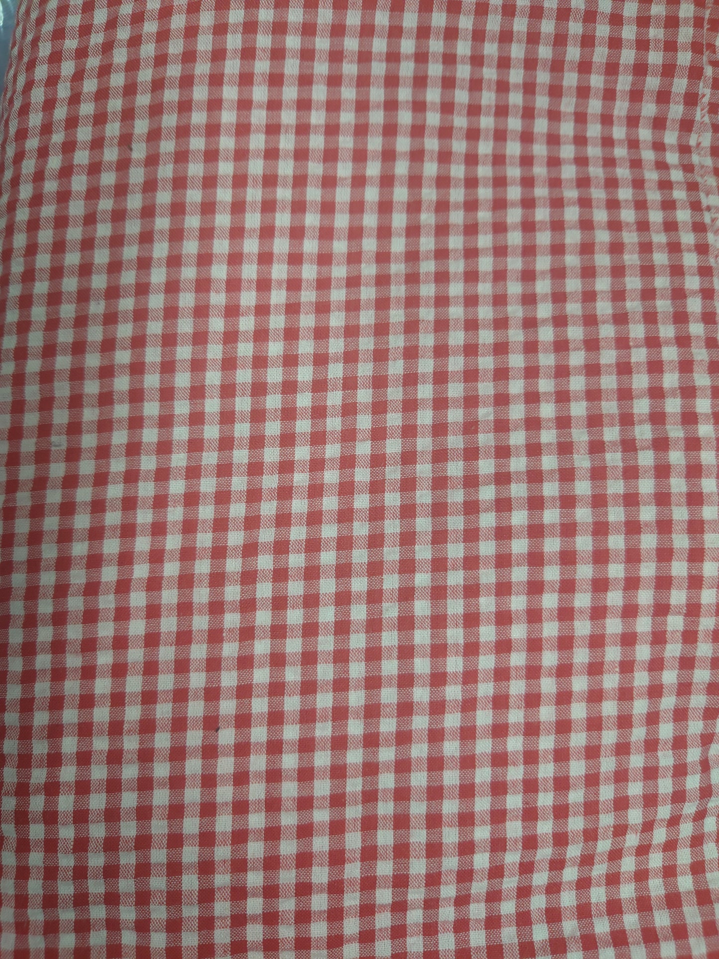 Bubble Gingham Seersucker