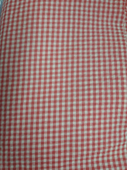 Bubble Gingham Seersucker