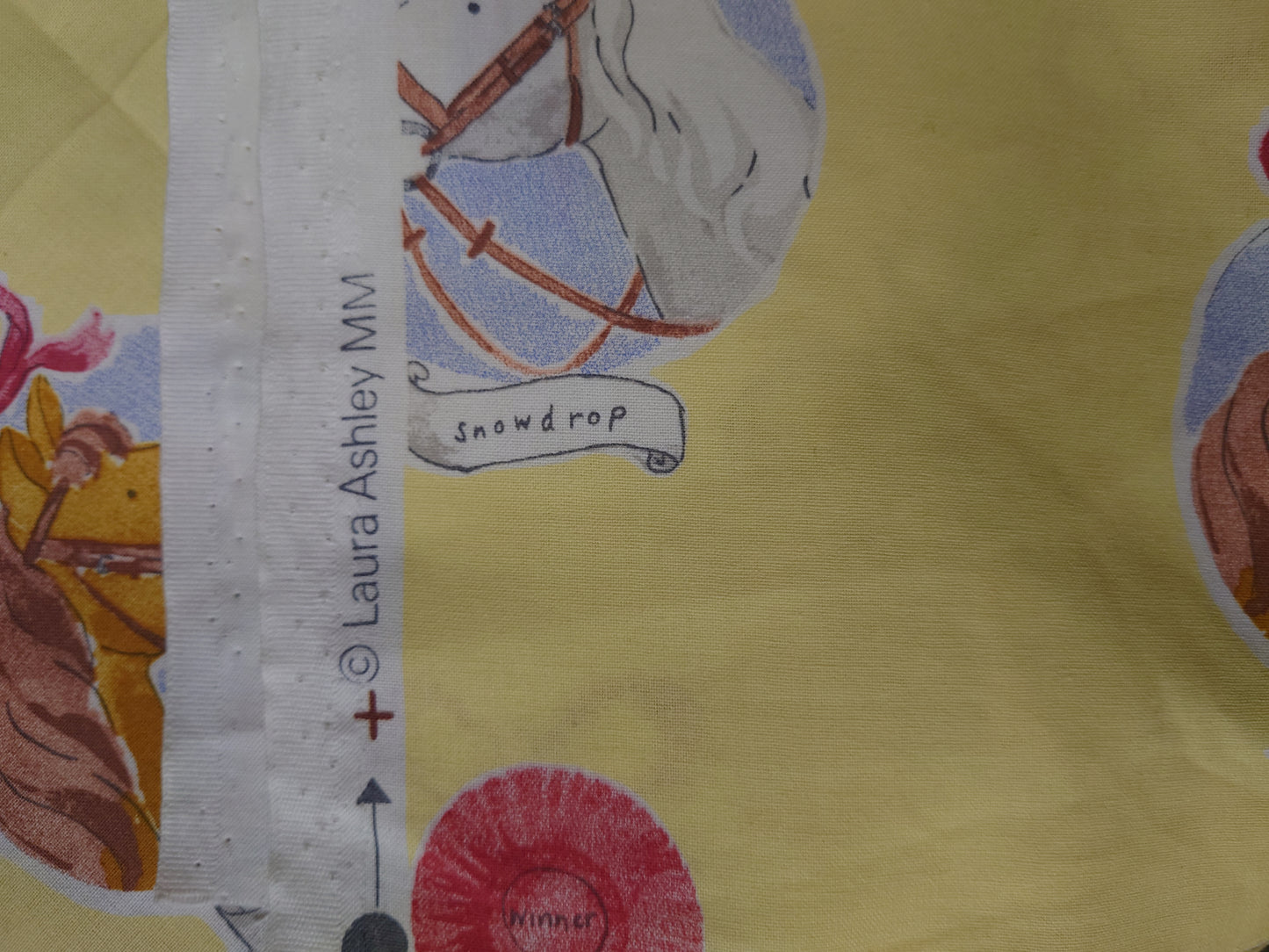 Laura Ashley Horses Cotton