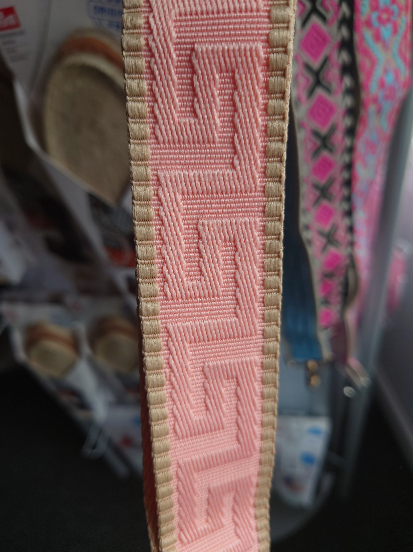 Baby Pink Bag Strap