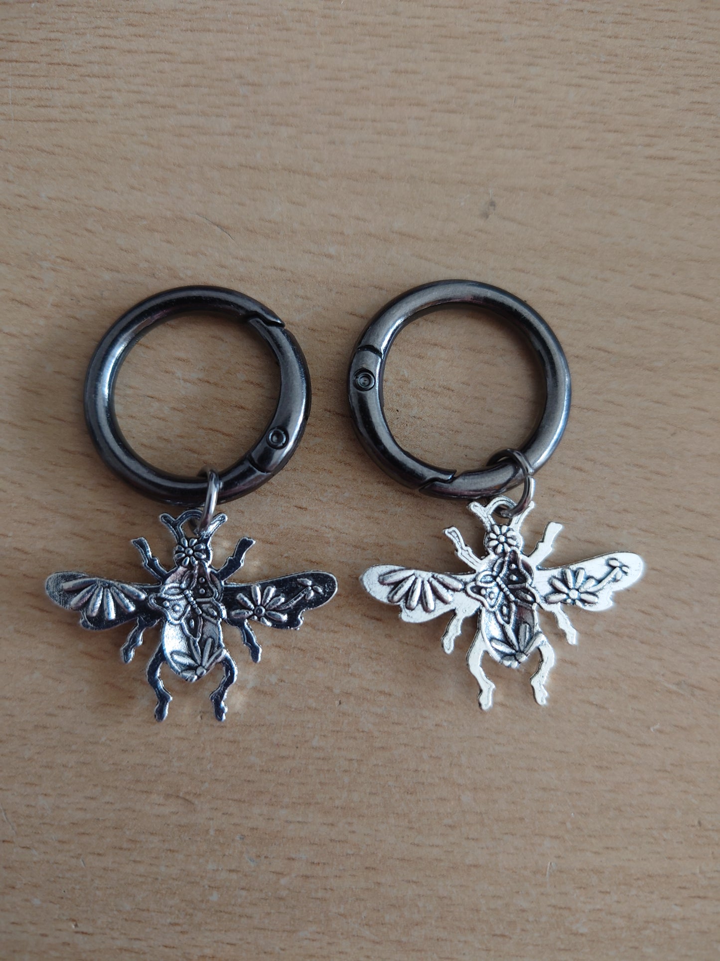 Double Side Bee Boot Charms