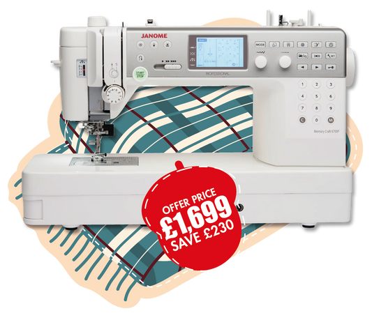 Janome Memory Craft 6700P Sewing Machine