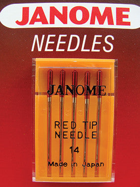 Janome Red Tip Needles 14 – Oh Sew Good Fabrics