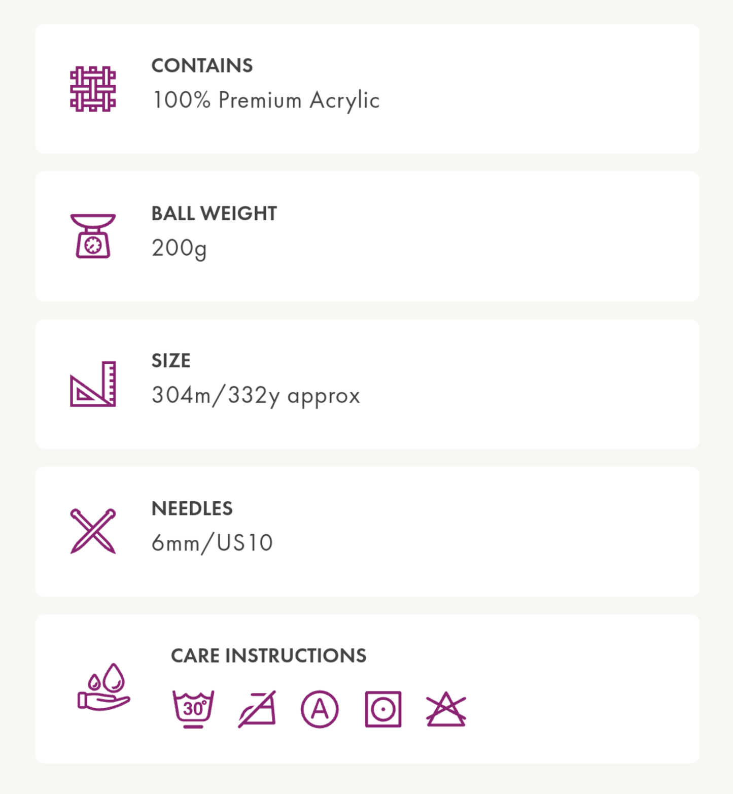 Hedgerow Chunky 200g - King Cole Blackthorn