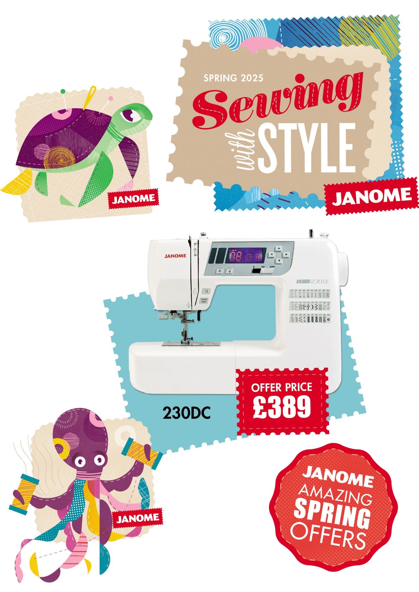 Janome 230DC Sewing Machine