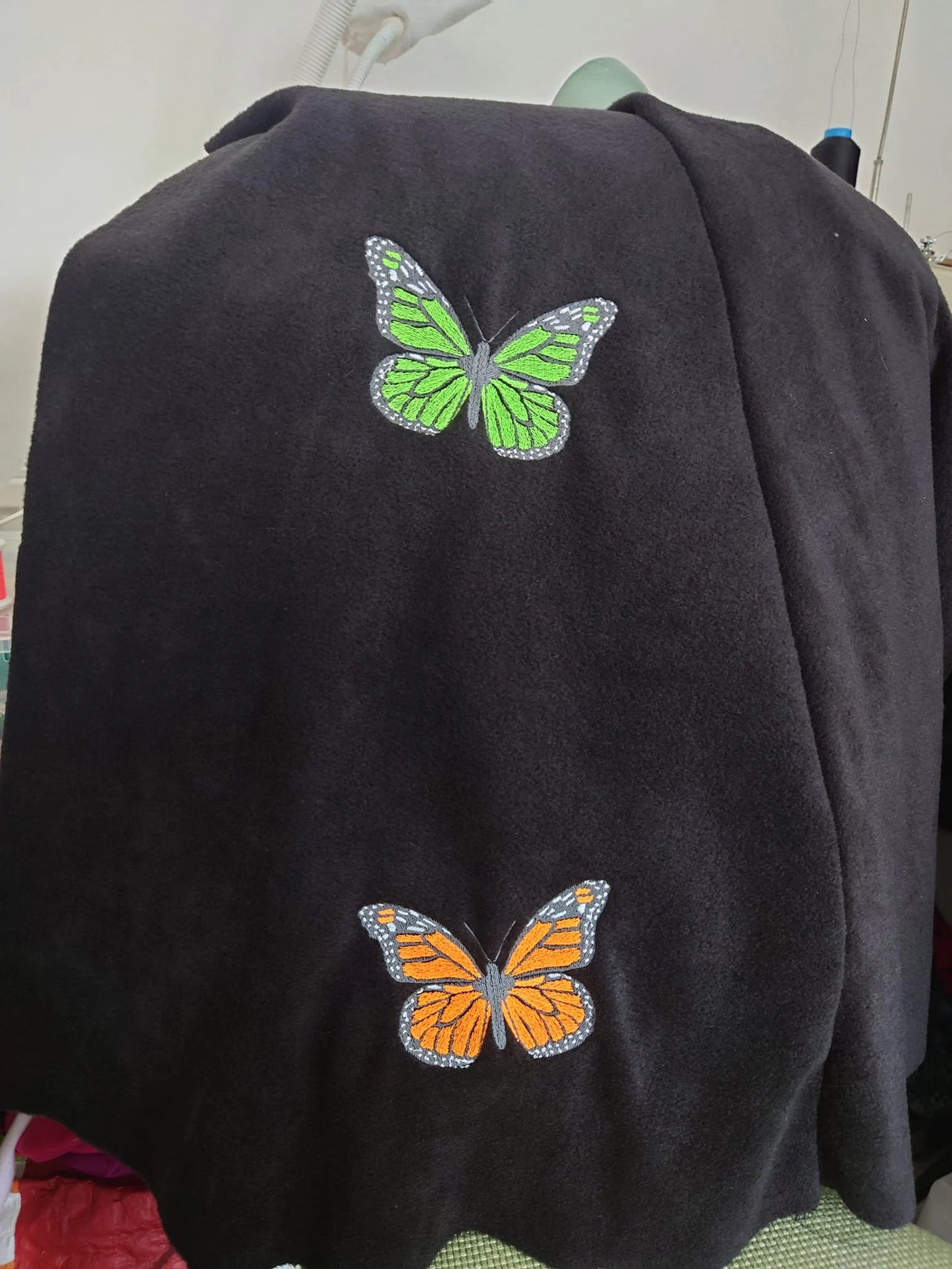 Butterfly Machine Embroidery
