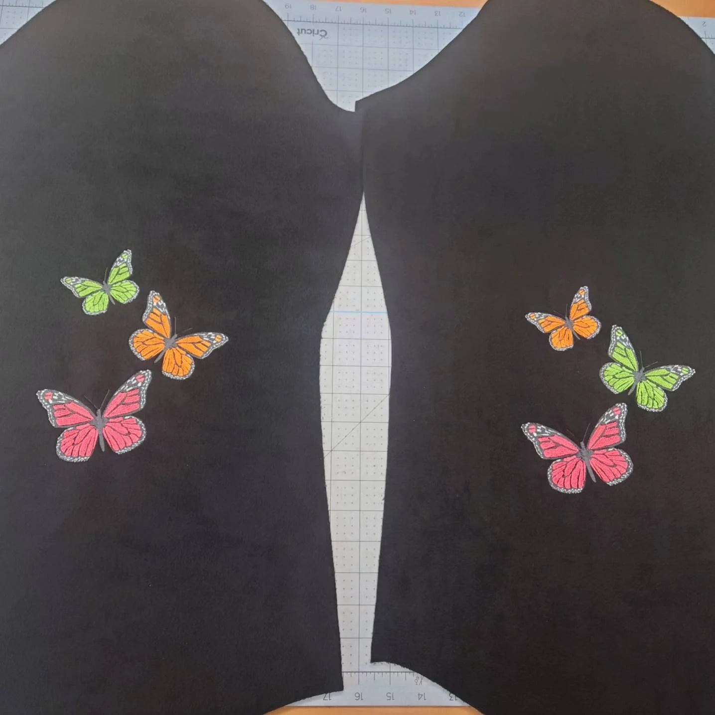 Butterfly Machine Embroidery