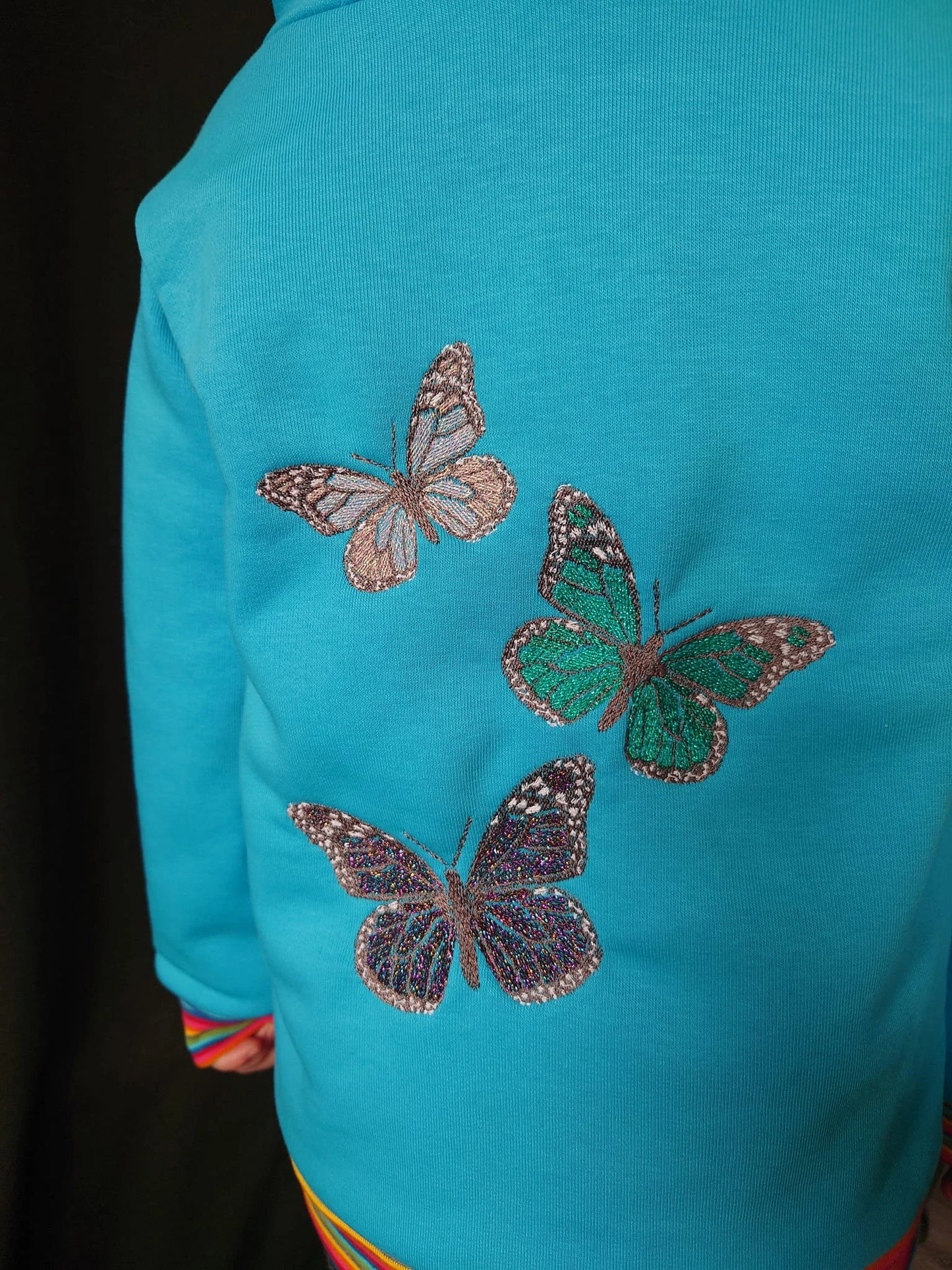 Butterfly Machine Embroidery
