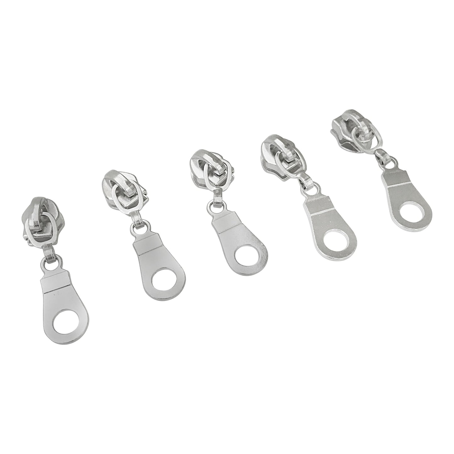 Zip Silver #5 doughnut Zip Slider