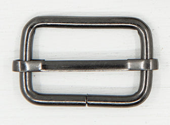25mm gunmetal rectangle slider
