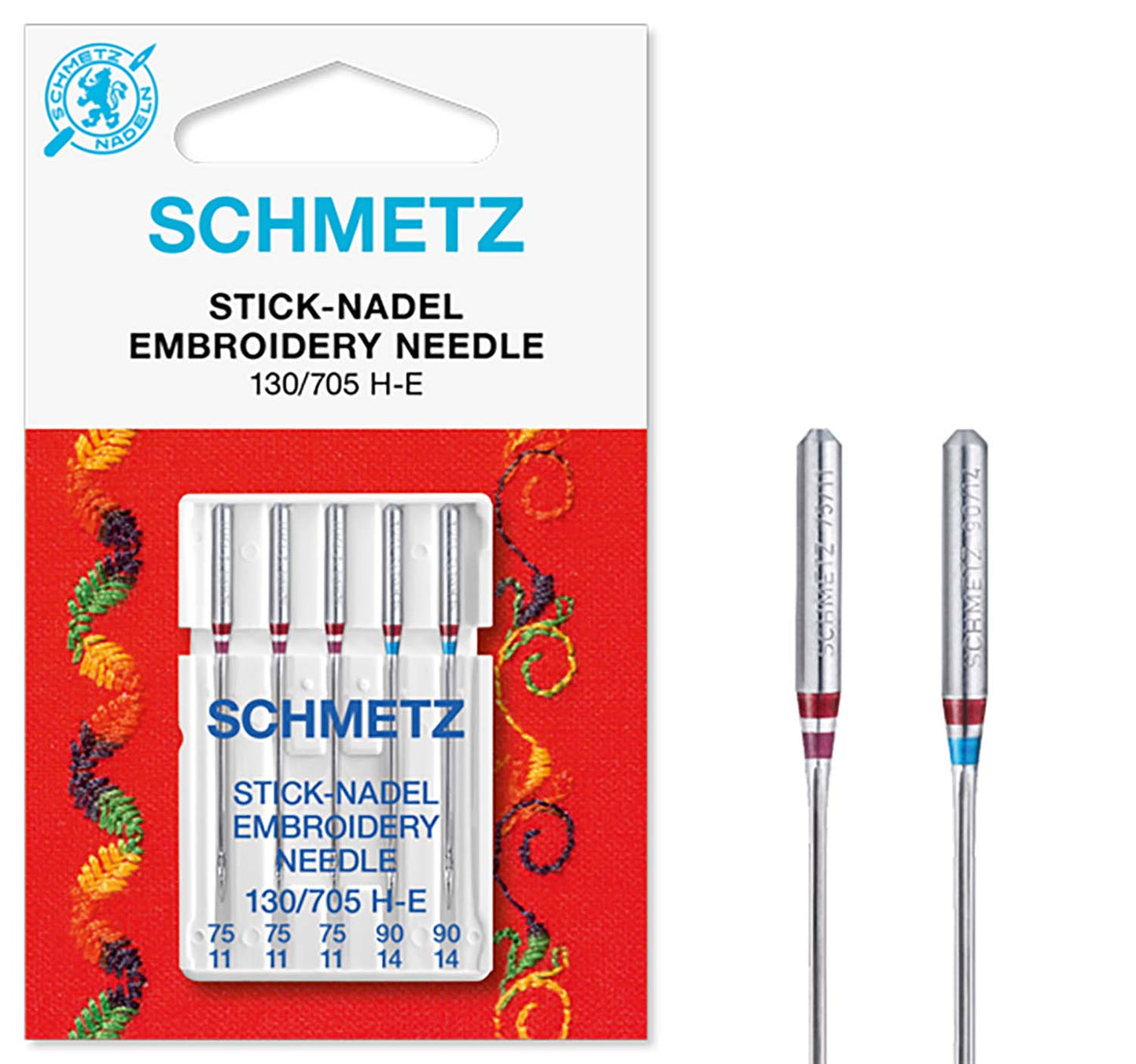 Schmetz Embroidery needles 90/14