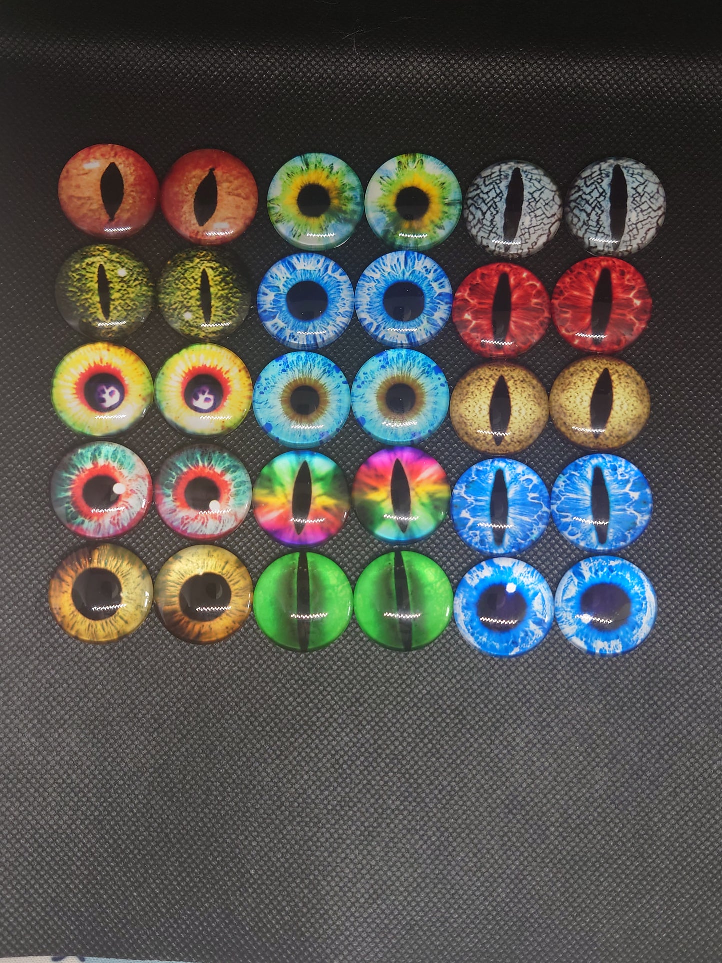 1" resin eyes