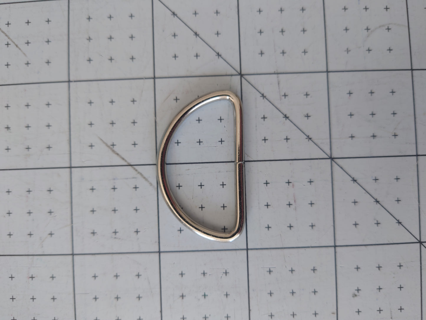 38mm D Ring - Silver