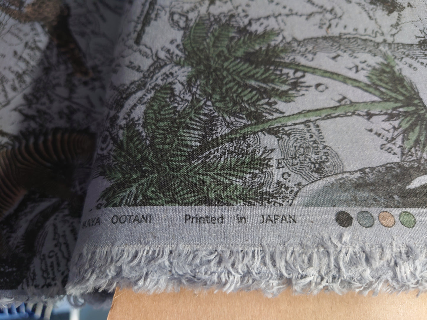 Japanese NUTEX Safari 45% Cotton, 55% linen