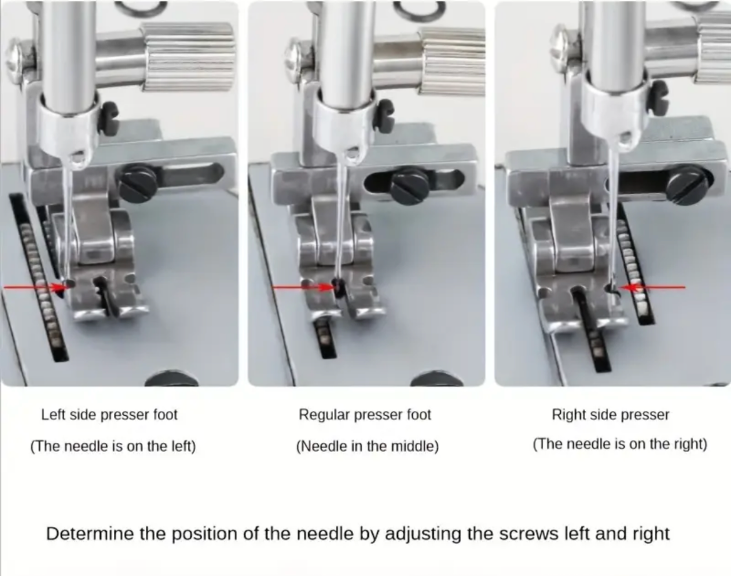 Industrial/HD9 T3 universal Zip Presser foot