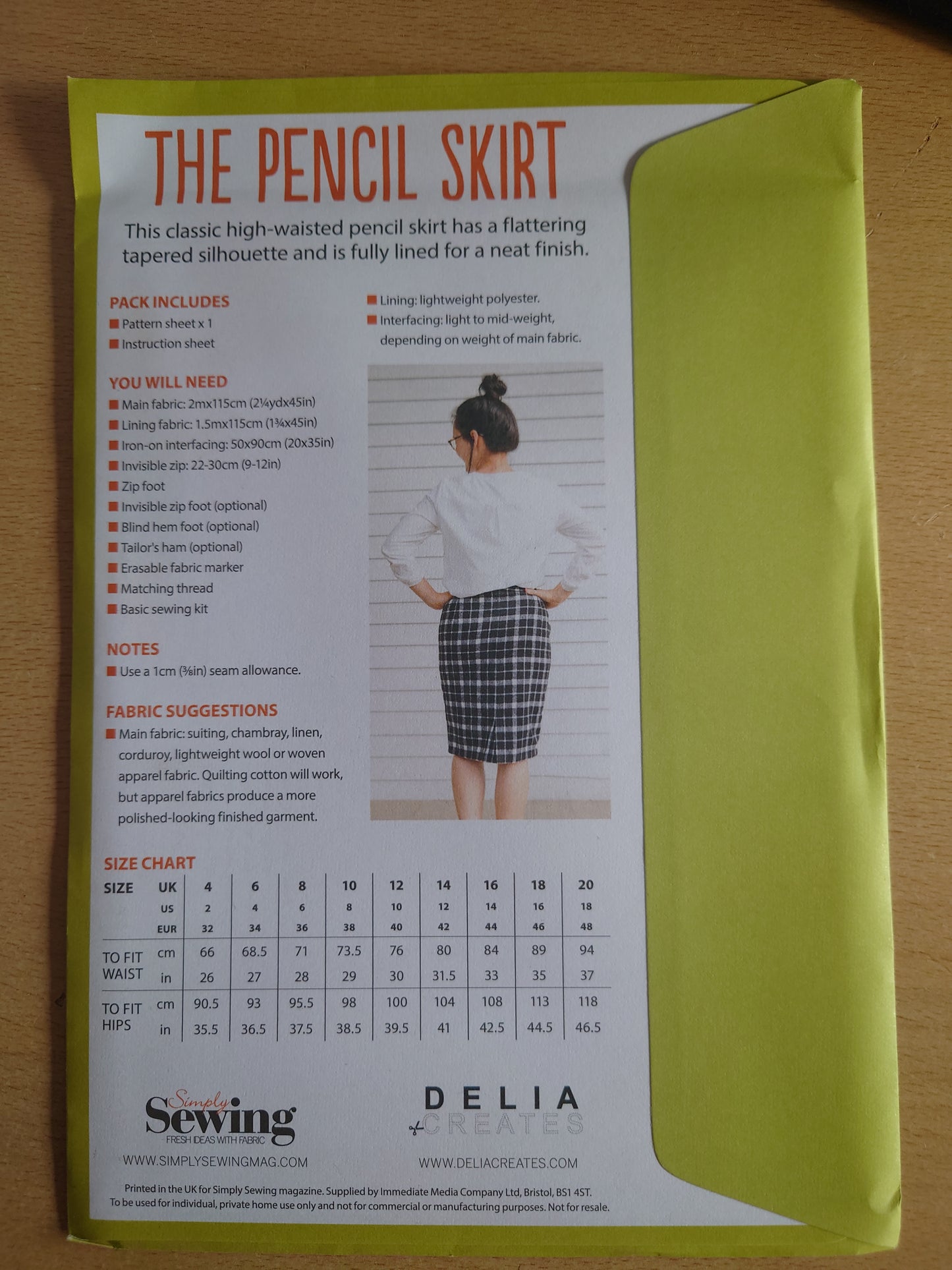 The pencil skirt