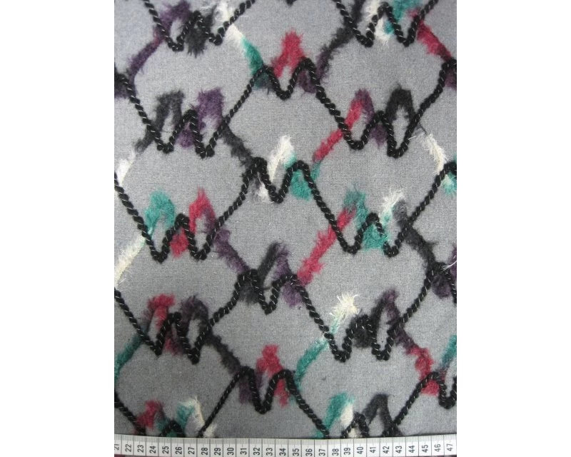 Grey Rope "Wool Look"