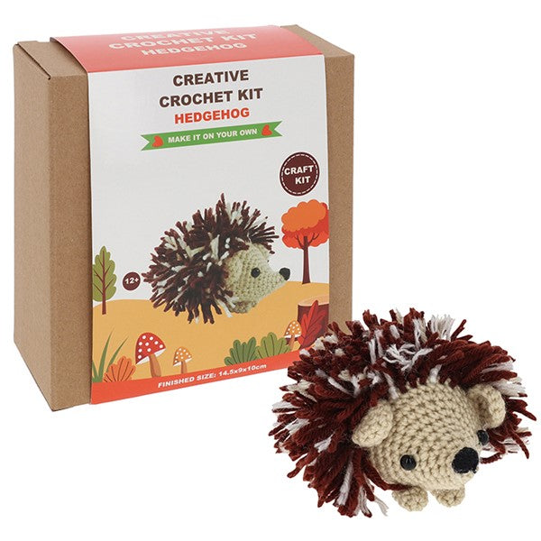 Hedgehog crochet kit
