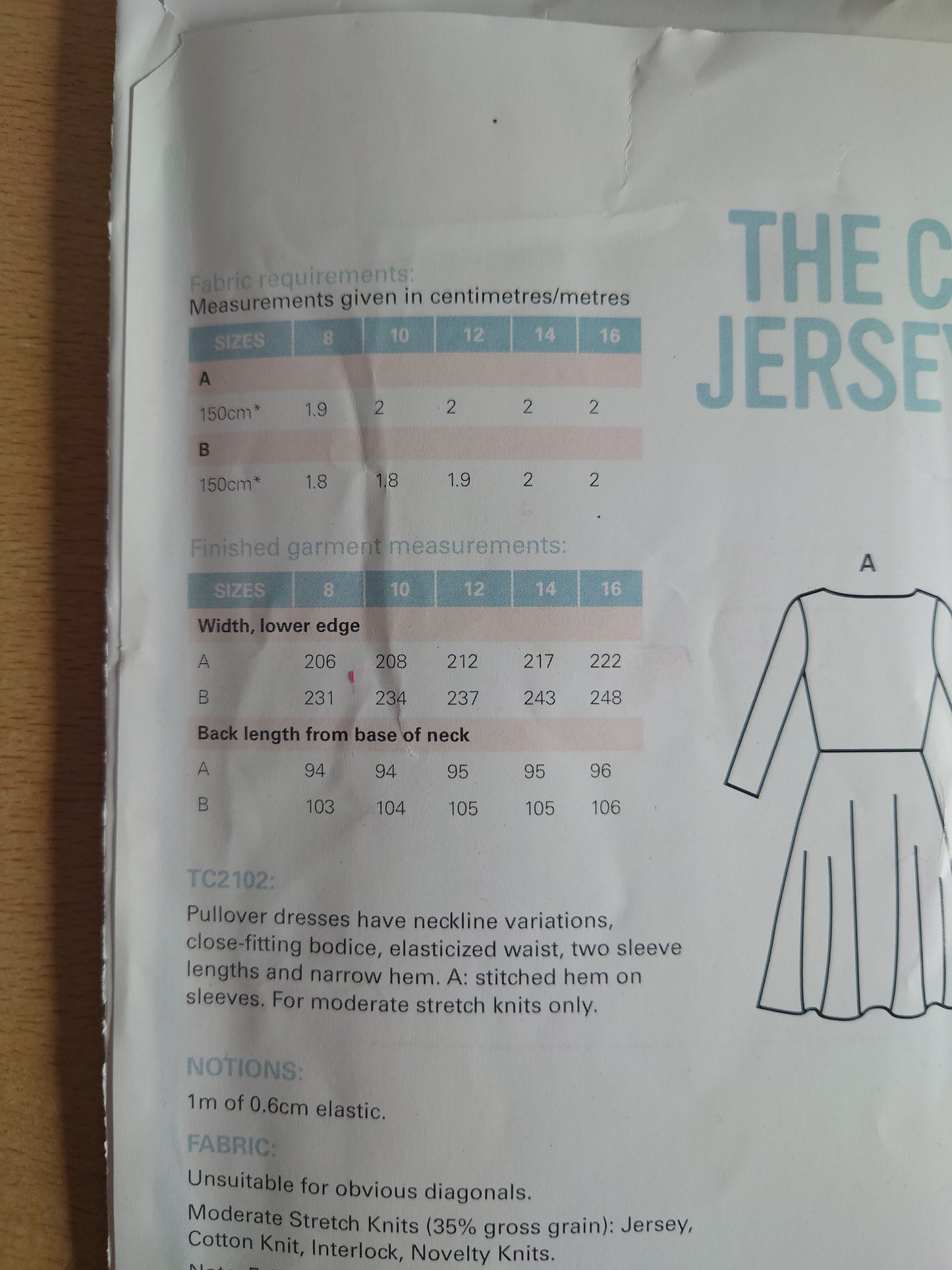 The classic Jersey dress