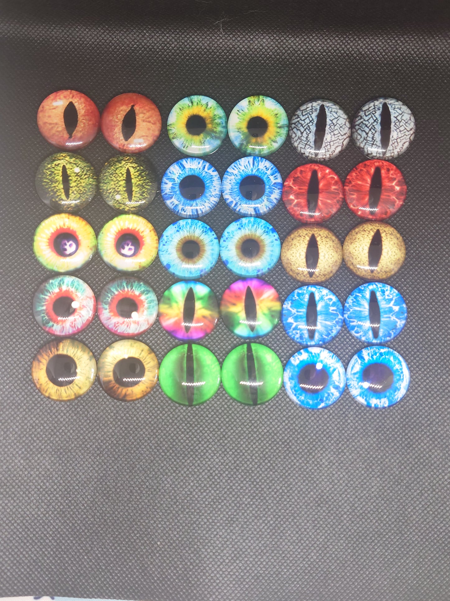 1" resin eyes