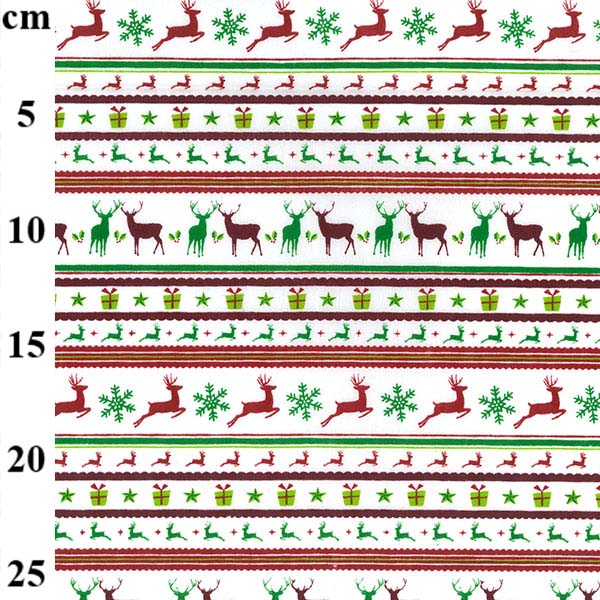 Christmas Poly Cotton
