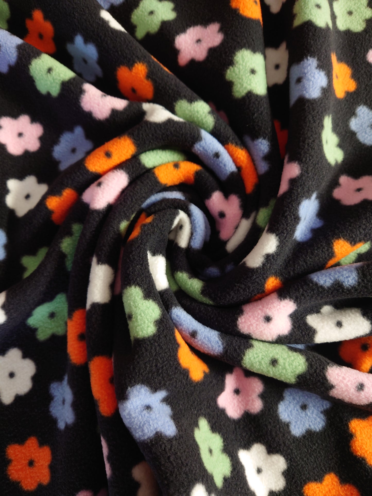 Arty Flowers Polar Fleece