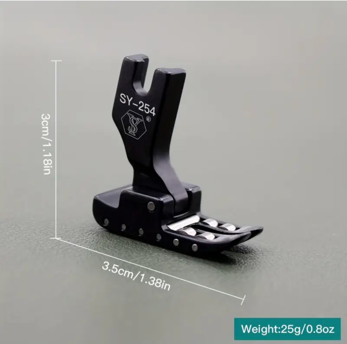 Black Titanium Steel Roller Foot