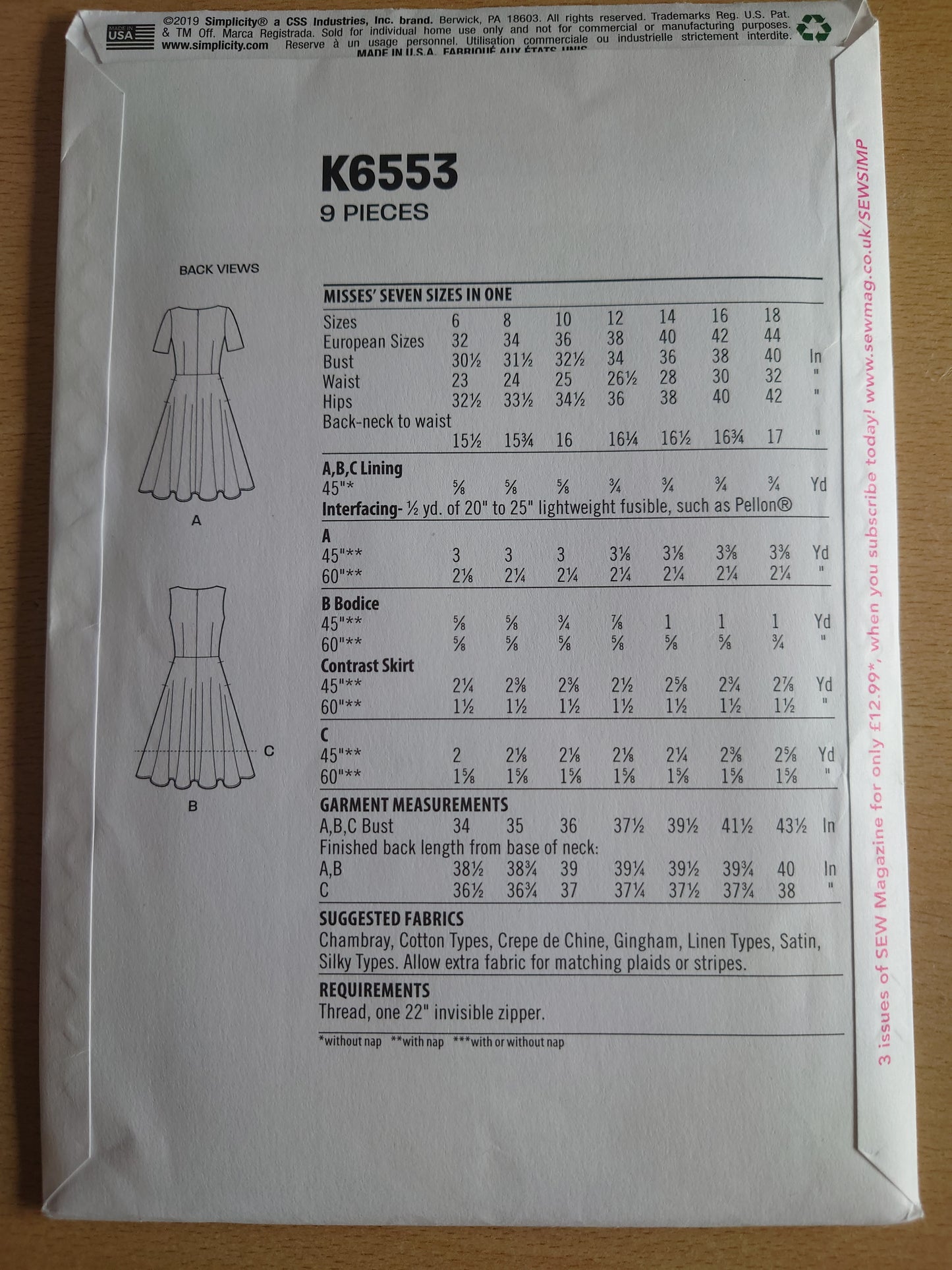 K6553 NEW LOOK