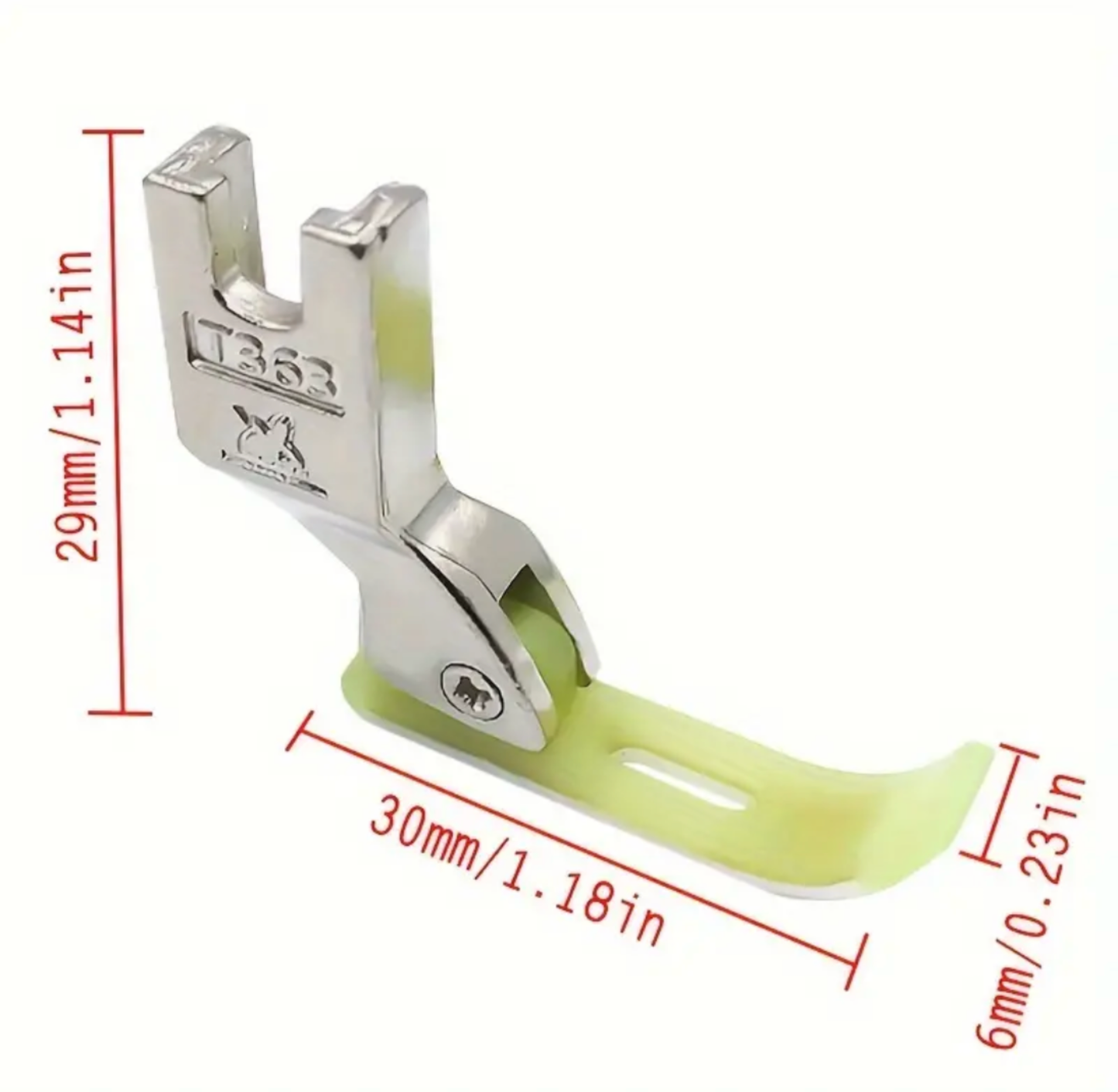 6mm Teflon Guide Foot