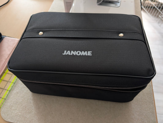 Janome sewing machine feet and accessories box
