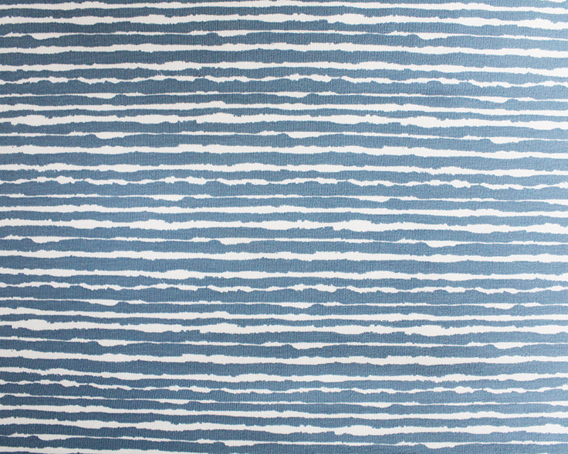 Blue Stripe Cotton Jersey