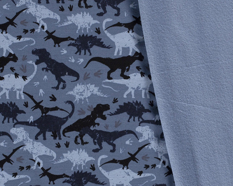 Roaming Dinos Printed Alpine Fleece