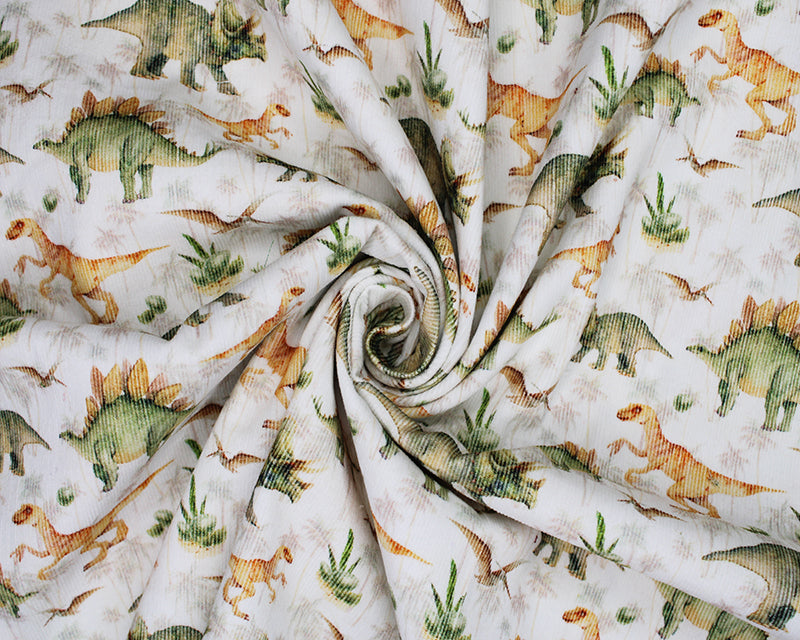 Little Johnny Cord Dinosaurs