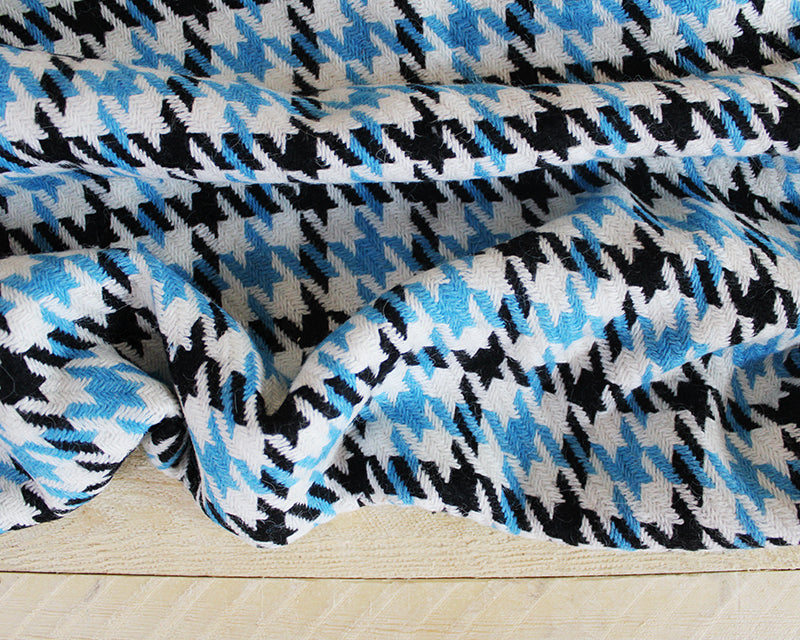 Large Dogtooth Wool Mix