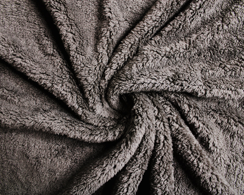 Sherpa Cuddle Fleece - Grey