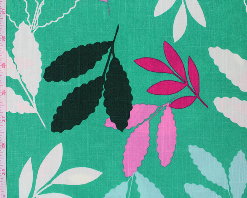 Wavy Leaves Viscose