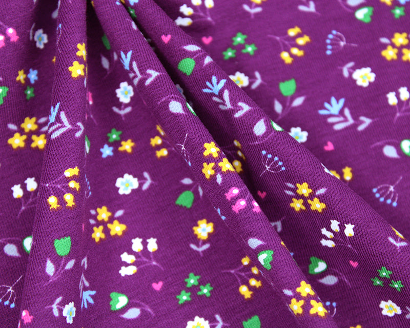 Dainty Flowers Cotton Jersey
