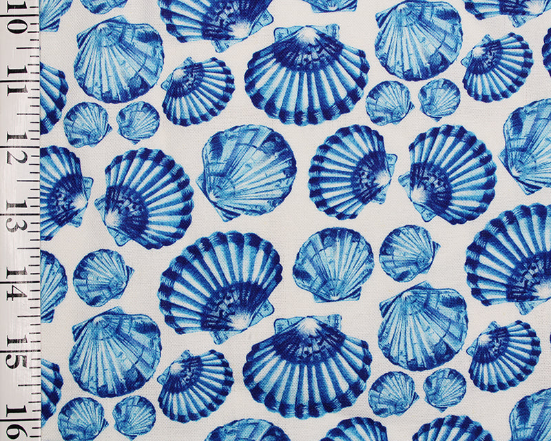 Little Johnny Painted Shells Linen Mix