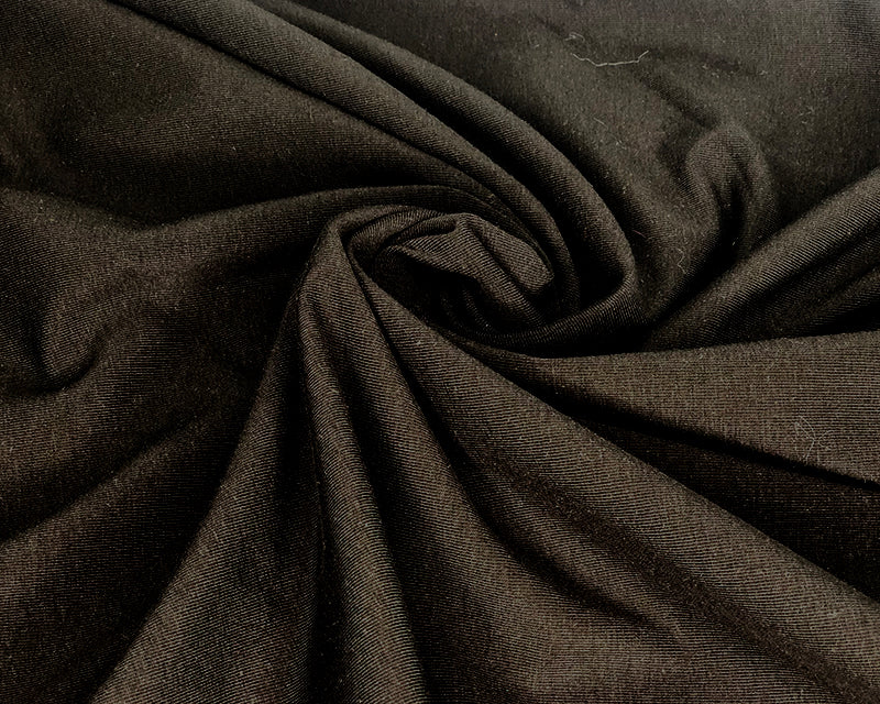 Black Cotton Jersey