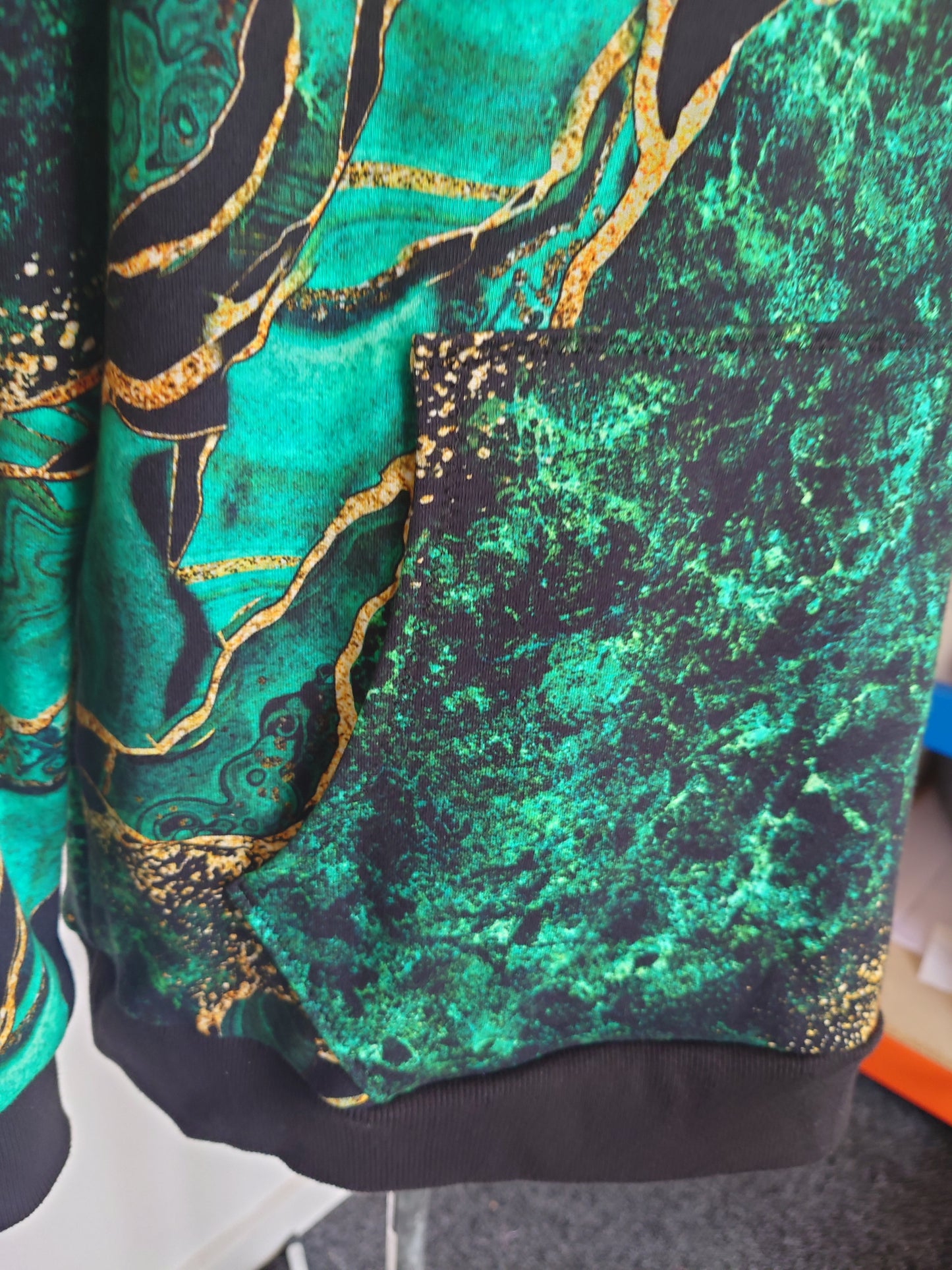 Marble French Terry Hoodie