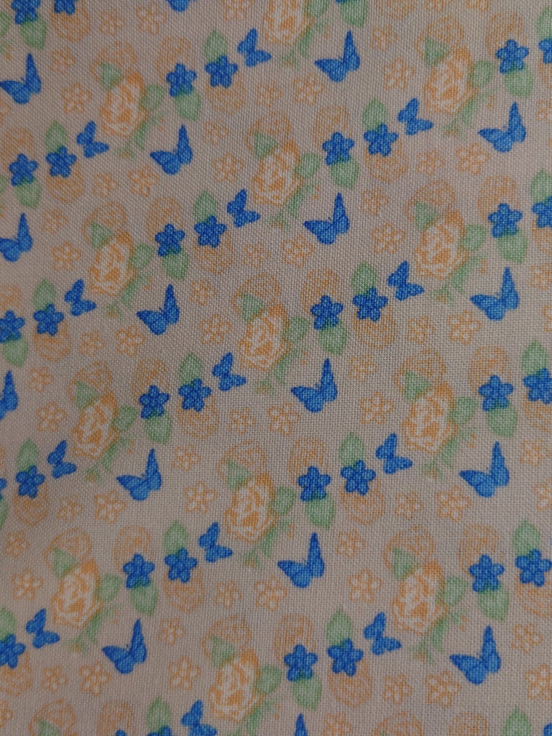 Butterflies & Roses 100% Cotton