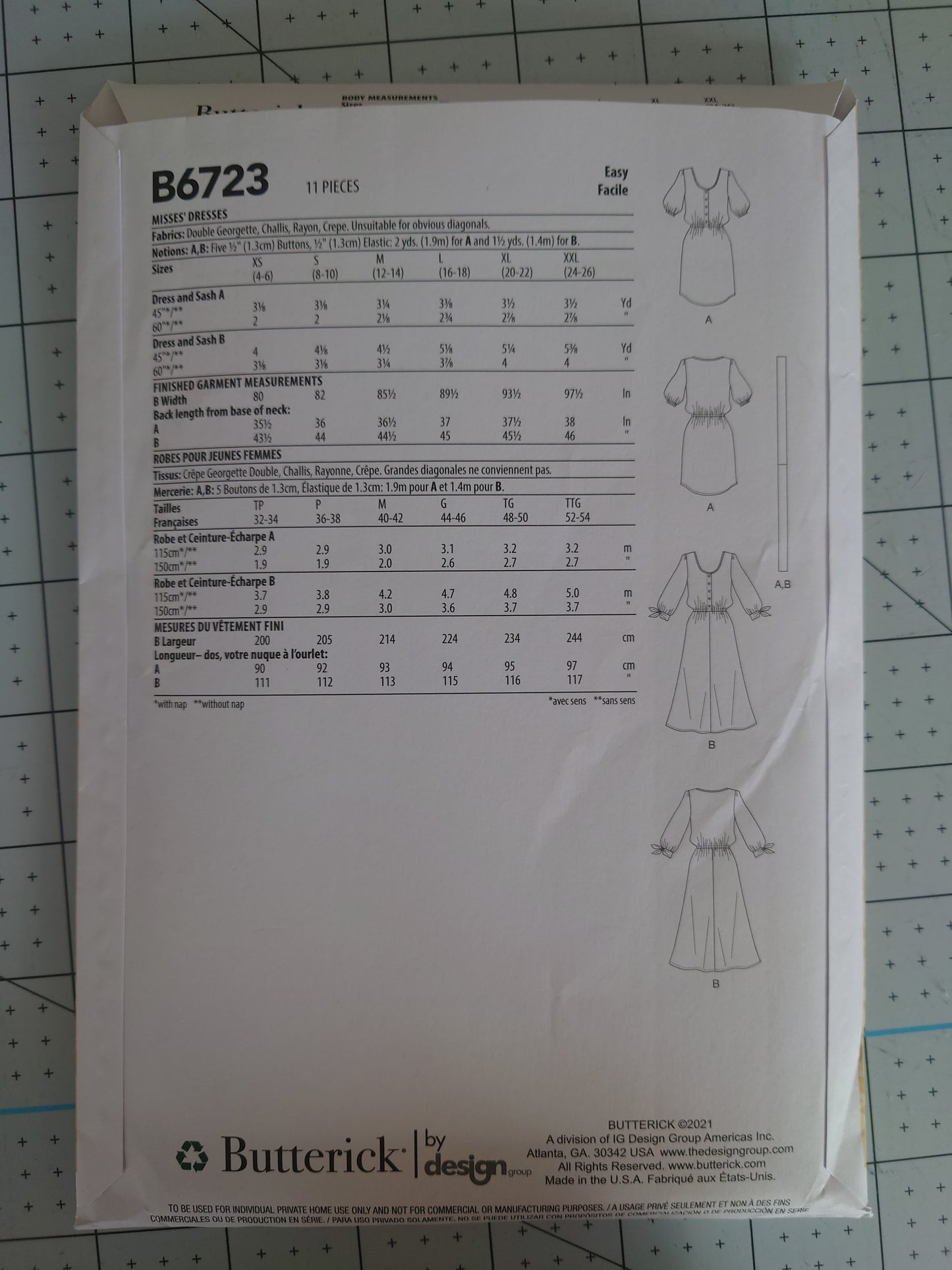 Butterick B6723