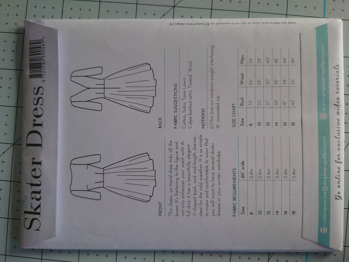 Simple Sew Skater Dress